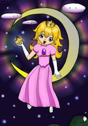 Prinzessin Peach der Pilzköpfe XDDD