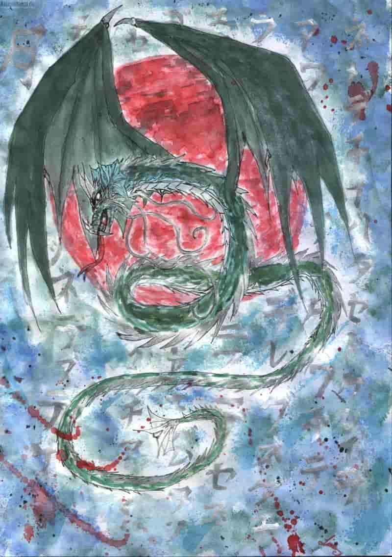 red moon dragon