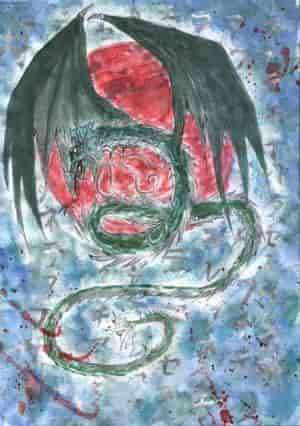 red moon dragon