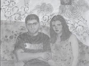 porträ von meiner freundin 2