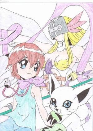 Angewomon, Kari und Gatomon
