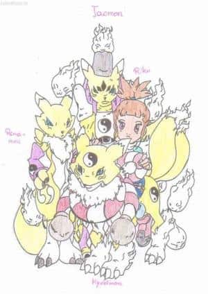 Riku und ihre Digimons