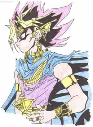 Yu-Gi-Oh als Pharao