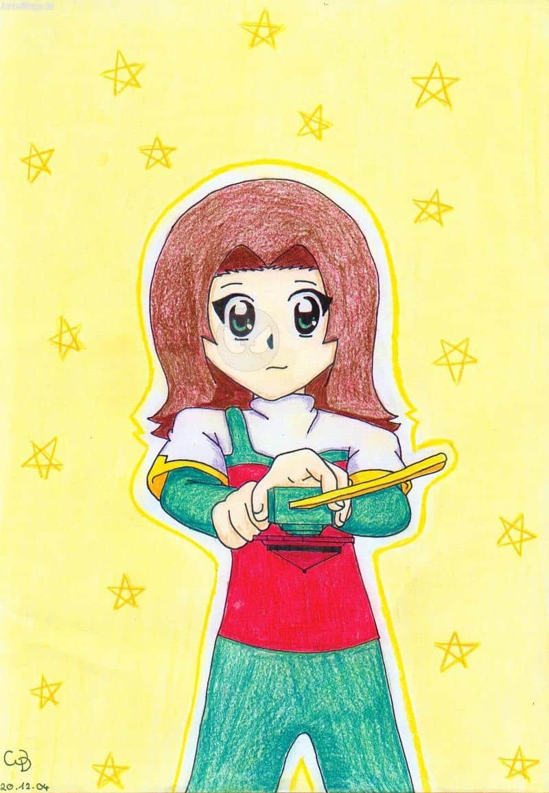 Red-dragon mit beyblade...