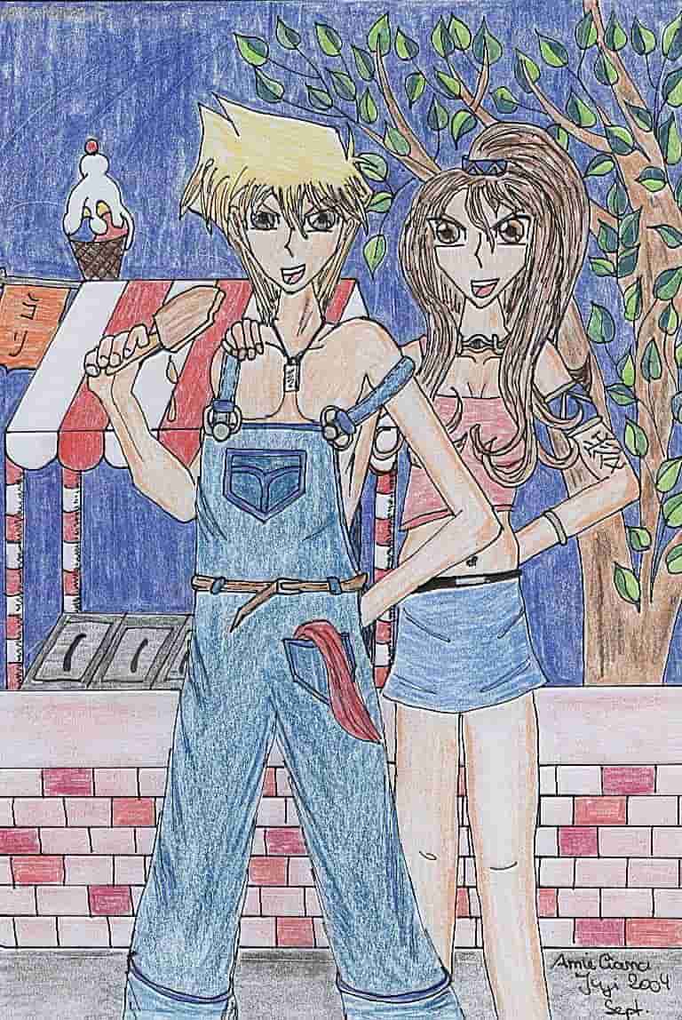 Jou und Amielia Muto