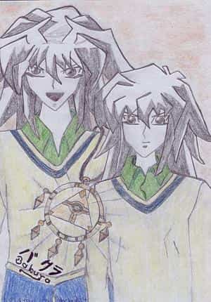 Bakura mit seinem Yami