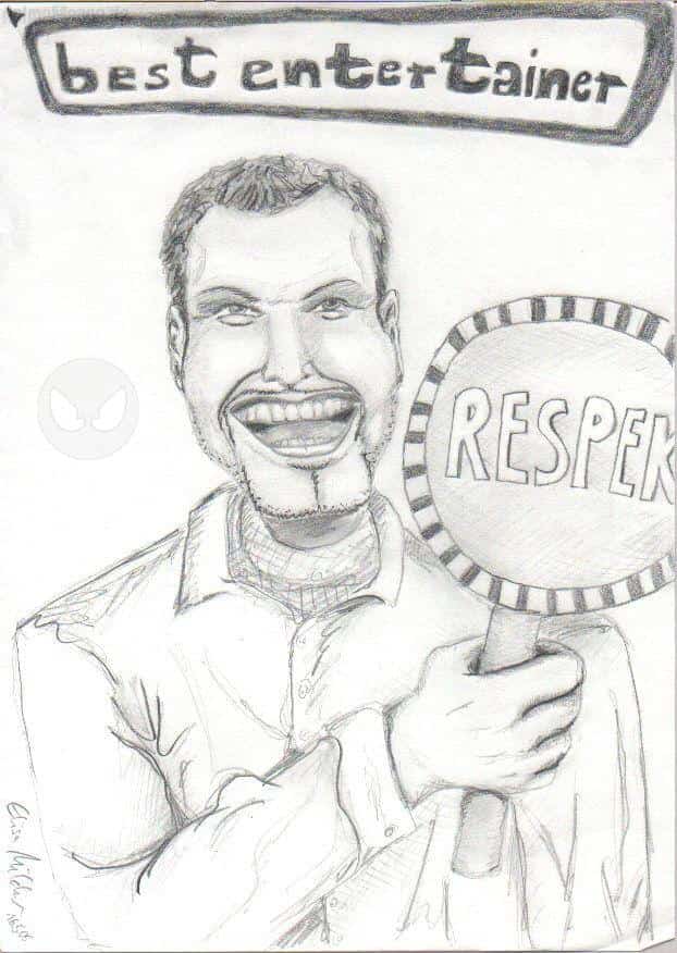 stefan raab als karikatur ^^