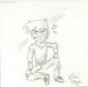 Shinichi aus der Puste