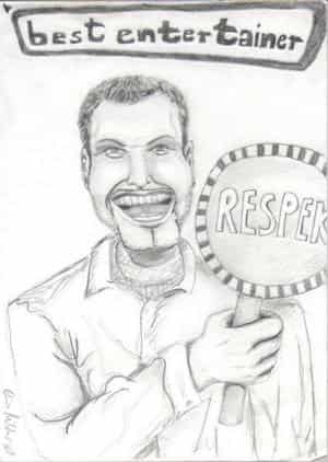 stefan raab als karikatur ^^