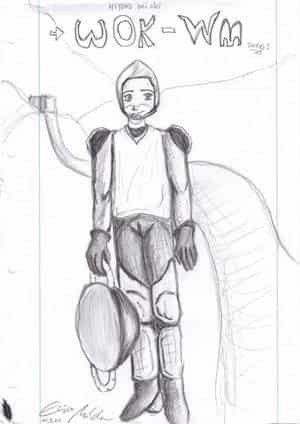 Hiyoko bei der WOK-WM