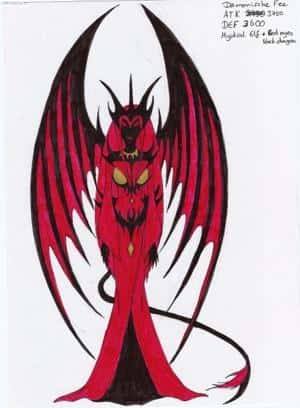 dämonische Elfe der verdammten