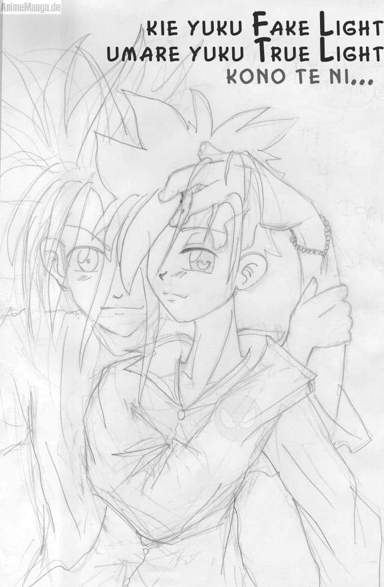 kie yuku Fake Light, umare yuku True Light, kone te ni...