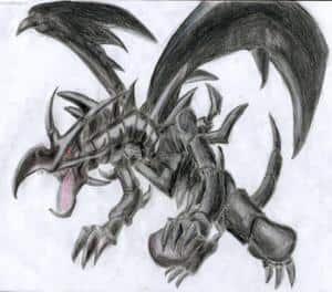 Schwarzer Rotaugendrache