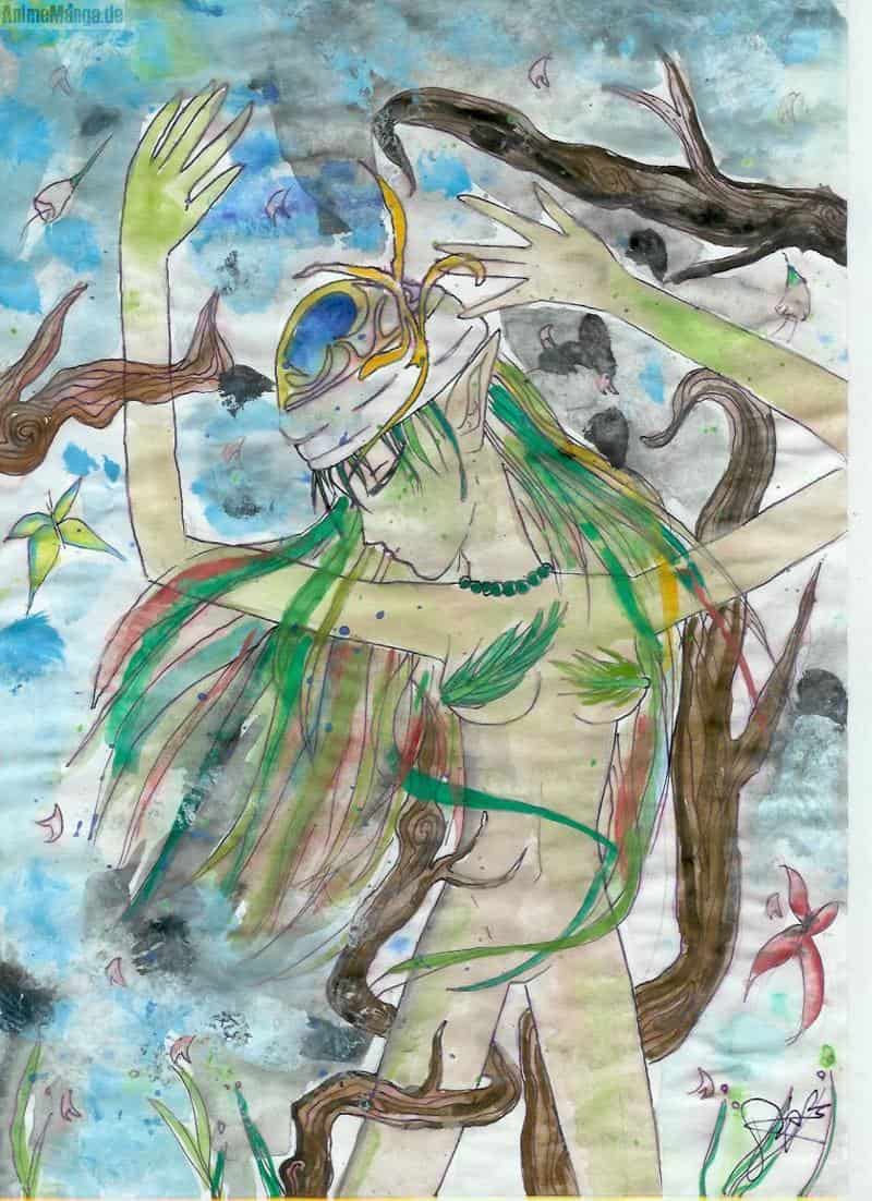Waldgeist!(zur abwechslung sin die outlines von mir!^^)