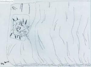 Chibi Malik is sleeping