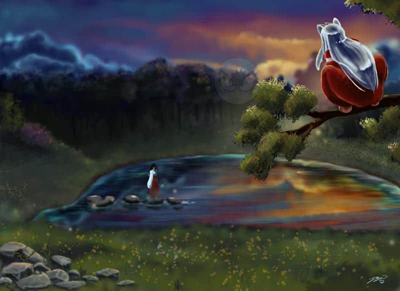 Monthly Fanartchallange # 10: Inu Yasha-immortal-