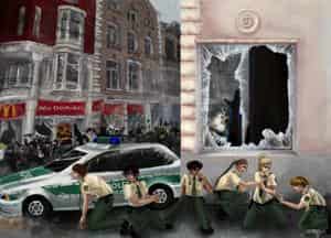 Monthly Fanartchallange # 9: Police - help -