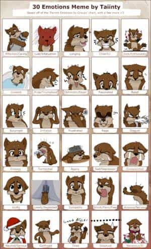 MFC Nov/Dez - Emotions meme und meine neuen Sticker