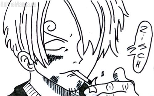 Sanji nach nem Kampf