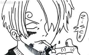 Sanji nach nem Kampf