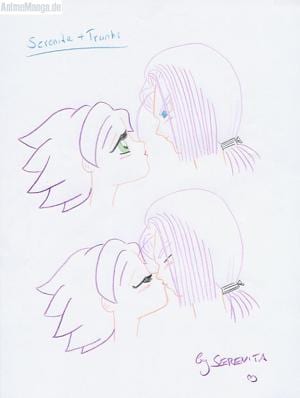 Serenita & Trunks in love