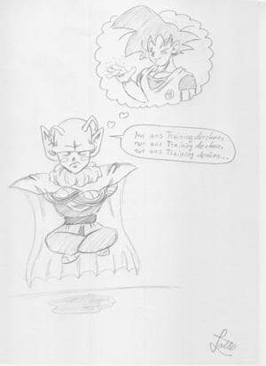 Piccolo beim Training?