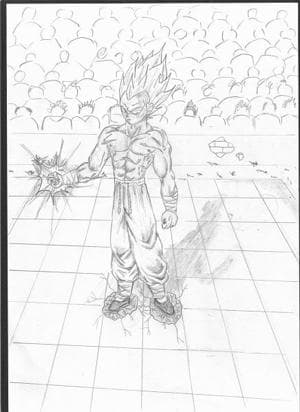 vegeta noch nich fertig