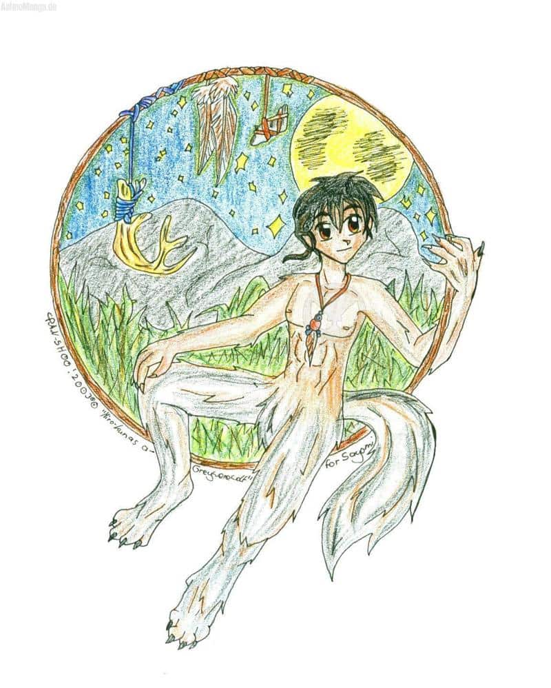 Sexy Werewolf Miroku für Sayomi