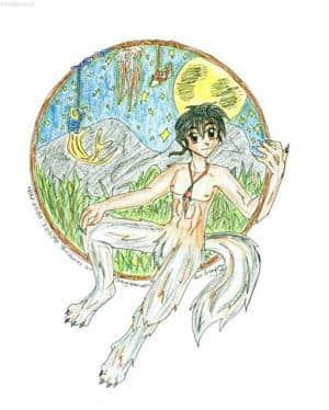 Sexy Werewolf Miroku für Sayomi