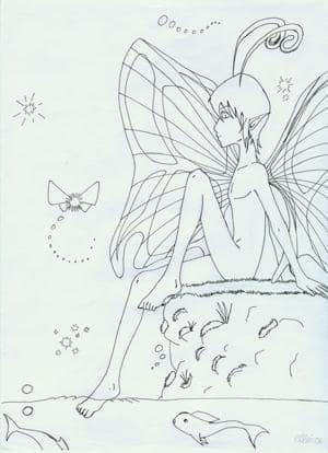 ein Fee, den ihr colorn sollt!