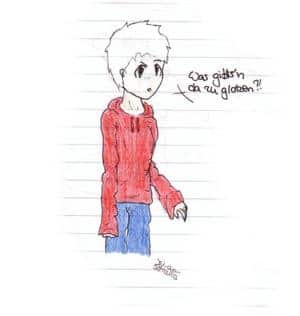 tani in freizeitklamotten