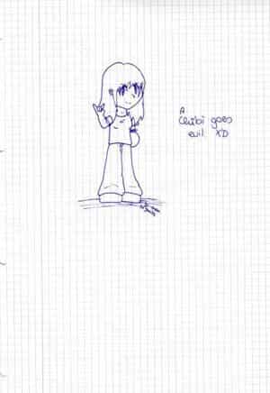 A Chibi goes evil