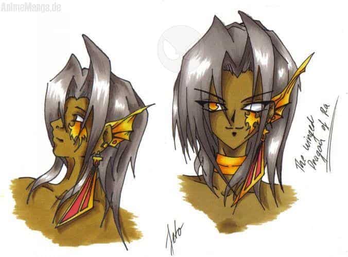 "The winged Dragon of Ra" KA, Charakterstudie