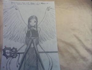 süßer Engel mit glattem seidigem haar..*g*