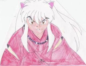 Inuyasha in Kampflaune