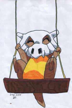 Tragosso auf Schaukel