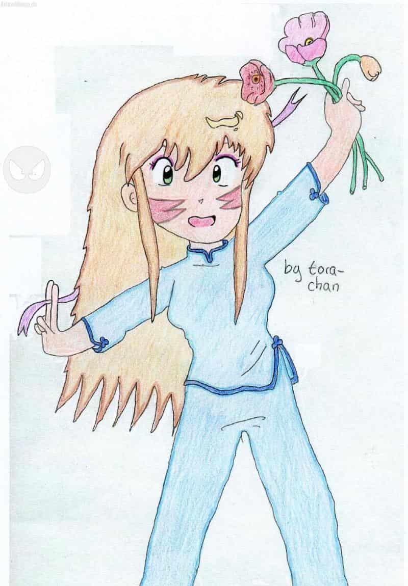 tora-chan mit blumen *bunticolo*