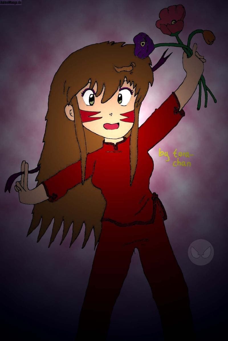 tora-chan mit Blumen *compicolo*