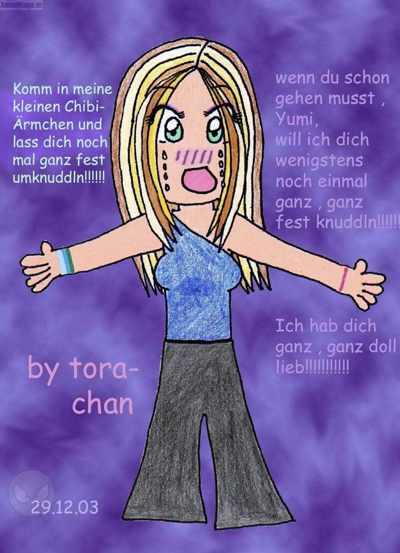 ein Erinnerungs-bild für Yumi!!!!!!!!!!! Ich werde dich nie vergessen!!!!!!!!!!!!!! Lass dich noch mal knuddl!!!!!!!!!!!!!