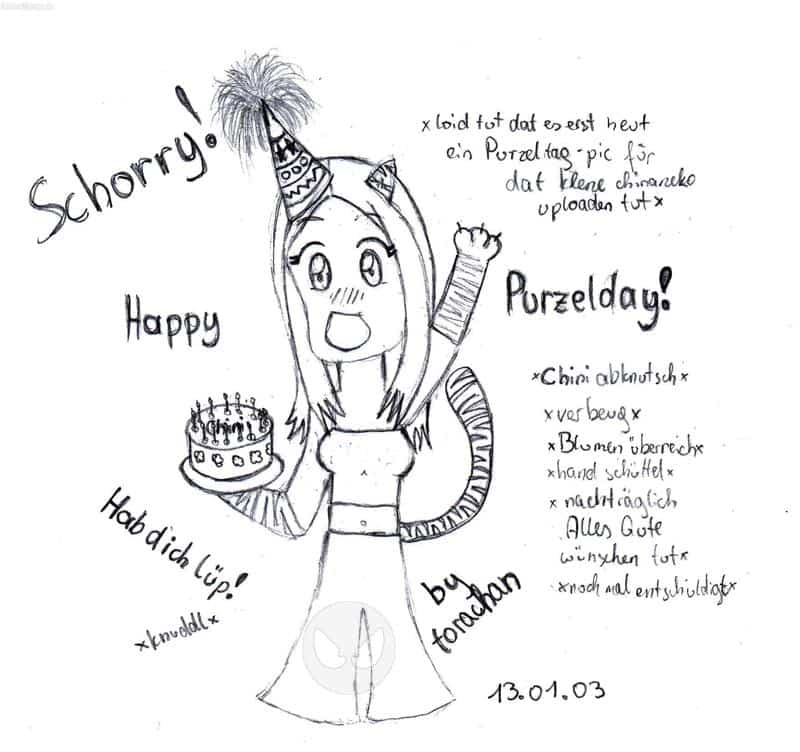 HAPPY PURZELDAY ,CHINI!!!!!!! schorrüüü dat dat erst jetzt kommt!!!!!
