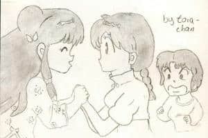 Ranma-chan , Shampoo und Akane