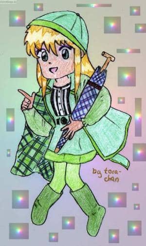 tora-chan mit regen-kram *colo*