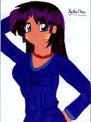 ein bildchen von meiner freundin Yvi