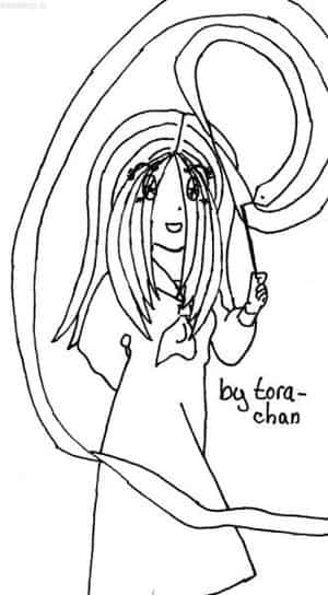 noch ein torachan bild, diesmal mit nem gymnastikband