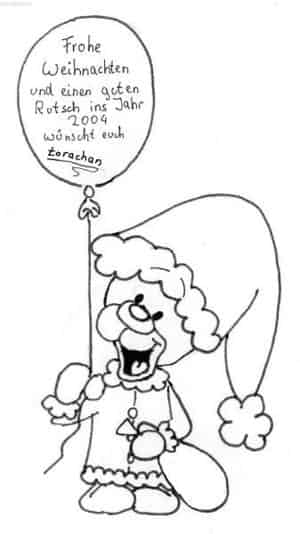 a klener weihnachts-pimboli