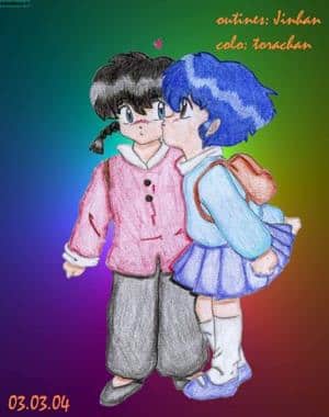 Vielen Dank *smack* - colo (outlines: Jinahn, colo: me)