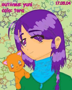 ´n colo-versuch von nem yuni-pic ... mit PS7 ...