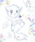 ein kittylein.. abgemalt ^^