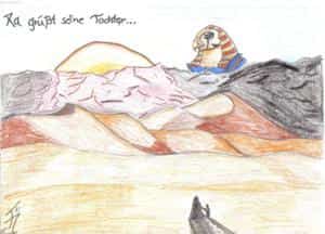 Ra grüßt seine Tochter... 1.Colo