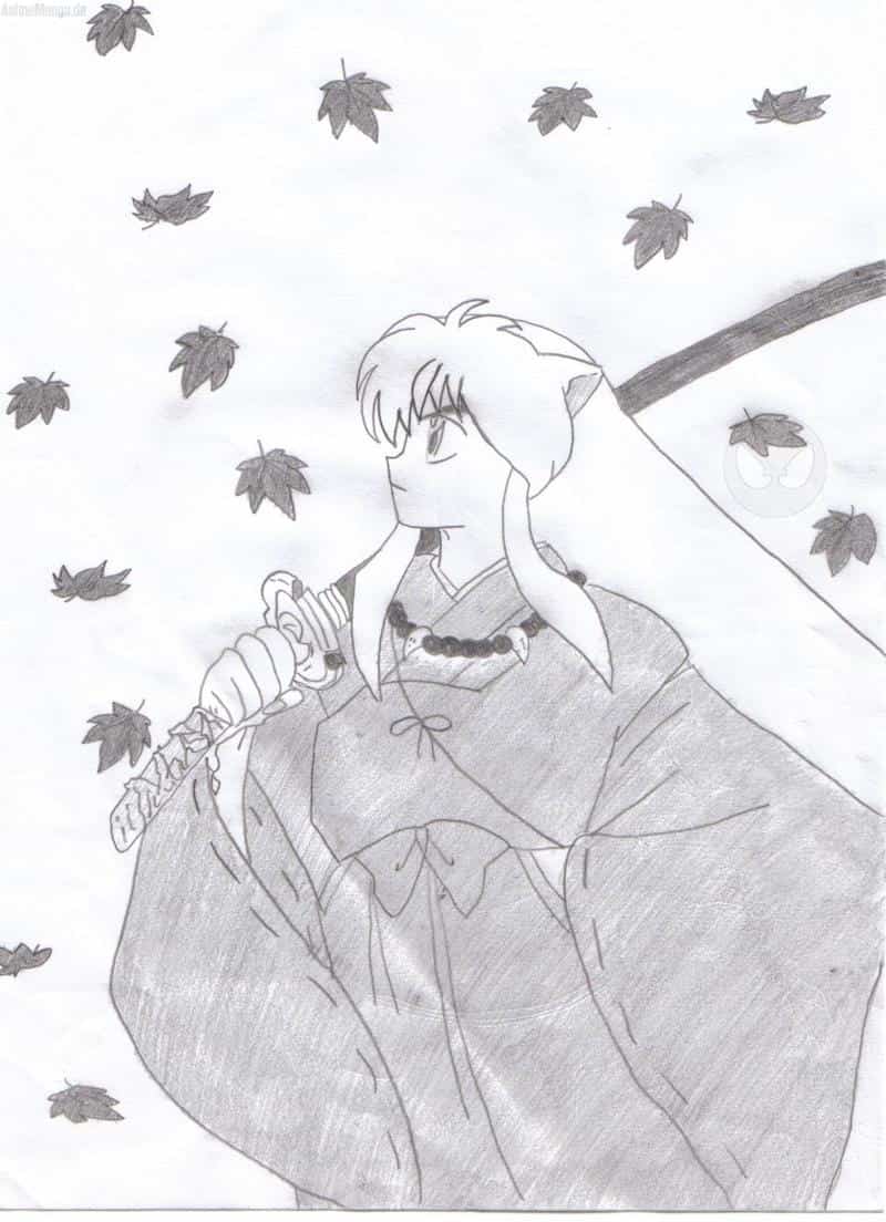 Inu Yasha im Efeurregen